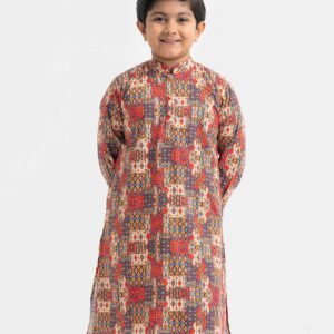 Multi-color Cotton Panjabi